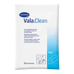 VALACLEAN Γάντια πλυσίματος φιλμ, 50 τεμαχίων