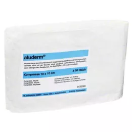ALUDERM Κομπρέσες 10x10 cm, 50 τεμ