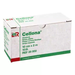 CELLONA Γύψινες επίδεσμοι 10 cmx2 m, 2X5 τεμ
