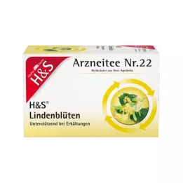 H&amp;S Φίλτρο Τσαγιού Linden Blossom, 20Χ1,8 γρ