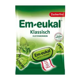 EM-EUKAL Κλασικές καραμέλες χωρίς ζάχαρη, 75 γρ