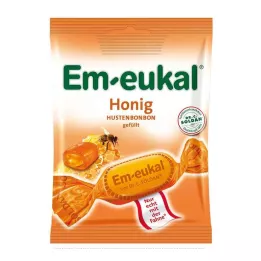 EM-EUKAL Καραμέλες μέλι γεμιστό με ζάχαρη, 75 γρ