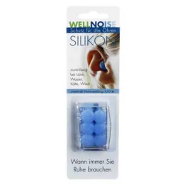WELLNOISE Ωτοασπίδες μπλε blister, 3X2 τεμ