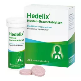 HEDELIX Αναβράζοντα δισκία για τον βήχα, 20 τεμ
