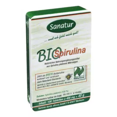 SPIRULINA BIO Ταμπλέτες, 100 τεμ SPIRULINA BIO Ταμπλέτες, 100 τεμ