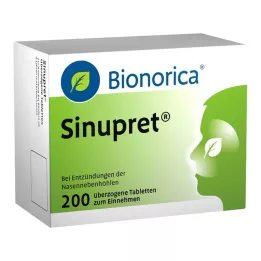 SINUPRET επικαλυμμένα δισκία, 200 τεμ