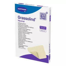 GRASSOLIND Κομπρέσες αλοιφής 7,5x10 εκ. αποστειρωμένες, 10 τεμ