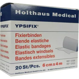 FIXIERBINDE Ypsifix λάστιχο 6 cmx4 m χαλαρό, 20 τεμ