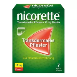 NICORETTE TX Έμπλαστρο 15 mg, 7 τεμ