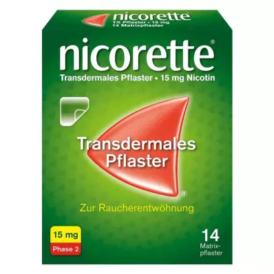 NICORETTE TX Έμπλαστρο 15 mg, 14 τεμ