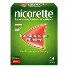 NICORETTE TX Έμπλαστρο 25 mg, 14 τεμ