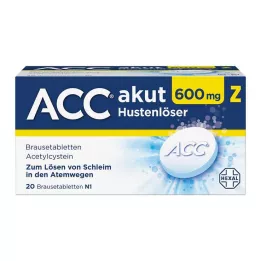 ACC akut 600 Z αποχρεμπτικό για τον βήχα αναβράζοντα δισκία, 20 τεμ