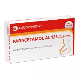 PARACETAMOL AL 125 Βρεφικά υπόθετα, 10 τεμ