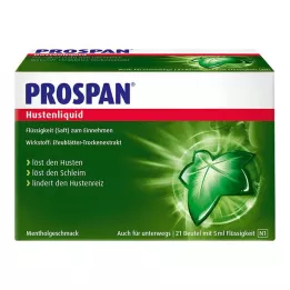 PROSPAN Βήχα υγρό σε φακελάκια 21 τεμ., 21Χ5 ml