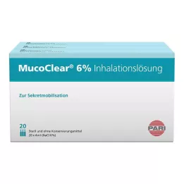 MUCOCLEAR Εισπνεόμενο διάλυμα NaCl 6%, 60X4 ml