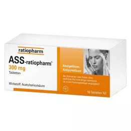 ASS-ratiopharm δισκία 300 mg, 50 τεμ