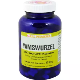 YAMSWURZEL 500 mg GPH κάψουλες, 120 τεμ