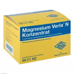 MAGNESIUM VERLA N συμπυκνωμένη σκόνη για χορήγηση από το στόμα, 50 τεμ