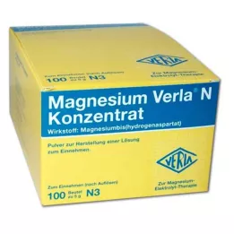 MAGNESIUM VERLA N συμπυκνωμένη σκόνη για χορήγηση από το στόμα, 100 τεμ