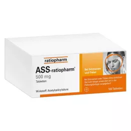 ASS-ratiopharm δισκία 500 mg, 100 τεμ