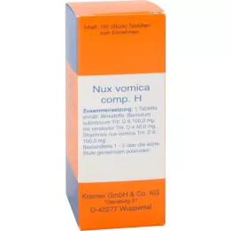 NUX VOMICA COMP.Ταμπλέτες H, 100 τεμ