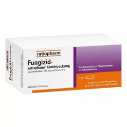 FUNGIZID-ratiopharm 3 Vag.-Tbl.+ 20g Cream, 1 P
