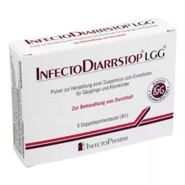 INFECTODIARRSTOP LGG Κόνις για την παρασκευή εναιωρήματος για χορήγηση από το στόμα, 6 τεμ