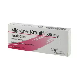 MIGRÄNE KRANIT Δισκία 500 mg, 10 τεμ