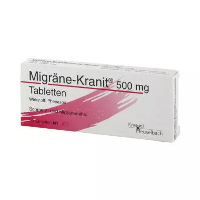 MIGRÄNE KRANIT Δισκία 500 mg, 20 τεμ