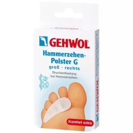 GEHWOL Polymer Gel Hammer Toe Pad G δεξιά, 1 τεμ
