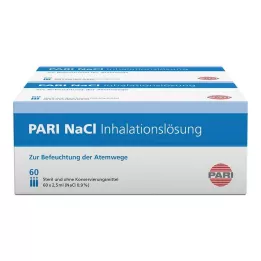 PARI Φύσιγγες εισπνεόμενου διαλύματος NaCl, 120X2,5 ml