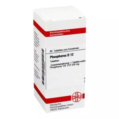PHOSPHORUS D 12 ταμπλέτες, 80 τεμ