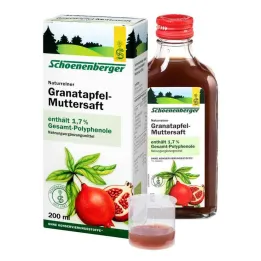 Μητρικός χυμός ροδιού Schoenenberger, 3Χ200 ml