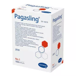 PAGASLING Μάκτρα γάζας μη αποστειρωμένα μέγεθος 1 σε μέγεθος φουντουκιού, 1000 τμχ
