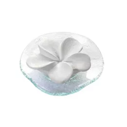 DUFTSTEIN Γυάλινο πιάτο Frangipani διάφανο, 1 τεμ