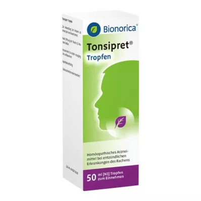 TONSIPRET Σταγόνες, 50 ml TONSIPRET Σταγόνες, 50 ml