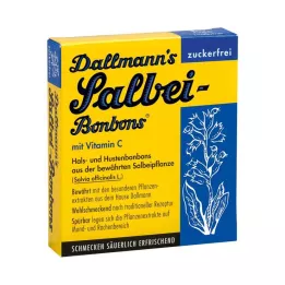 DALLMANNSage Bonbons χωρίς ζάχαρη, 20 τεμ
