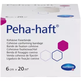 PEHA-HAFT Επίδεσμος στερέωσης χωρίς λάτεξ 6 cmx20 m, 1 τεμάχιο