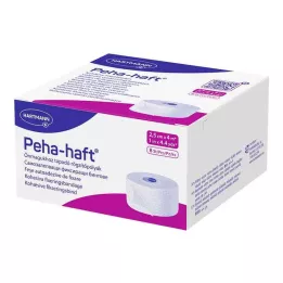 PEHA-HAFT Επίδεσμος στερέωσης χωρίς λάτεξ 2,5 cm x 4 m, 8 τεμάχια