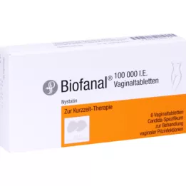 BIOFANAL Κολπικά δισκία, 6 τεμ