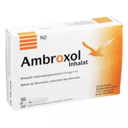 AMBROXOL Εισπνεόμενο διάλυμα για νεφελοποιητή, 50X2 ml