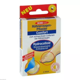 HÜHNERAUGENPFLASTER Comfort υδροκολλοειδές, 6 τεμ