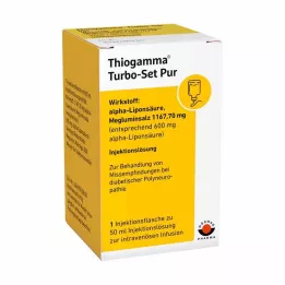 THIOGAMMA Turbo Set Pur Injection Bottles, 50 ml