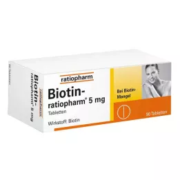 BIOTIN-RATIOPHARM δισκία 5 mg, 90 τεμ