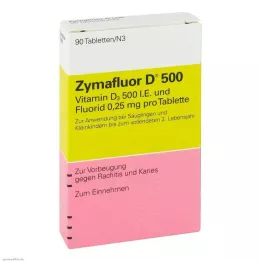 ZYMAFLUOR D 500 ταμπλέτες, 90 τεμ