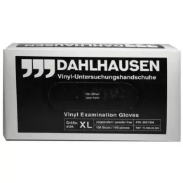 VINYL Γάντια χωρίς πούδρα μεγέθους XL, 100 τεμ