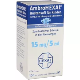 AMBROHEXAL Σιρόπι βήχα για παιδιά, 100 ml