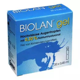 BIOLAN Οφθαλμικές σταγόνες gel, 20Χ0,45 ml