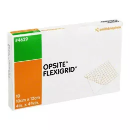 OPSITE Επίδεσμος τραυμάτων Flexigrid transp. 10x12 cm αποστειρωμένος, 10 τεμ