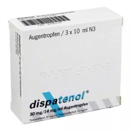 DISPATENOL Οφθαλμικές σταγόνες, 3Χ10 ml